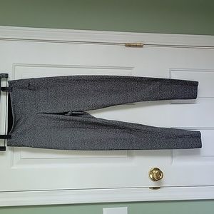 Pink gray yoga leggings. Sz small